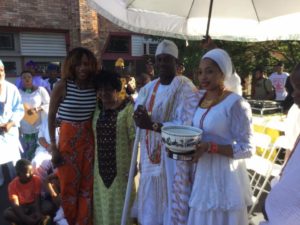 Nigerian King in USA (Yoruba Oba)